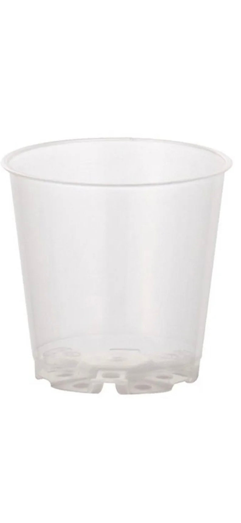 Pot transparent 6cmx 6cm